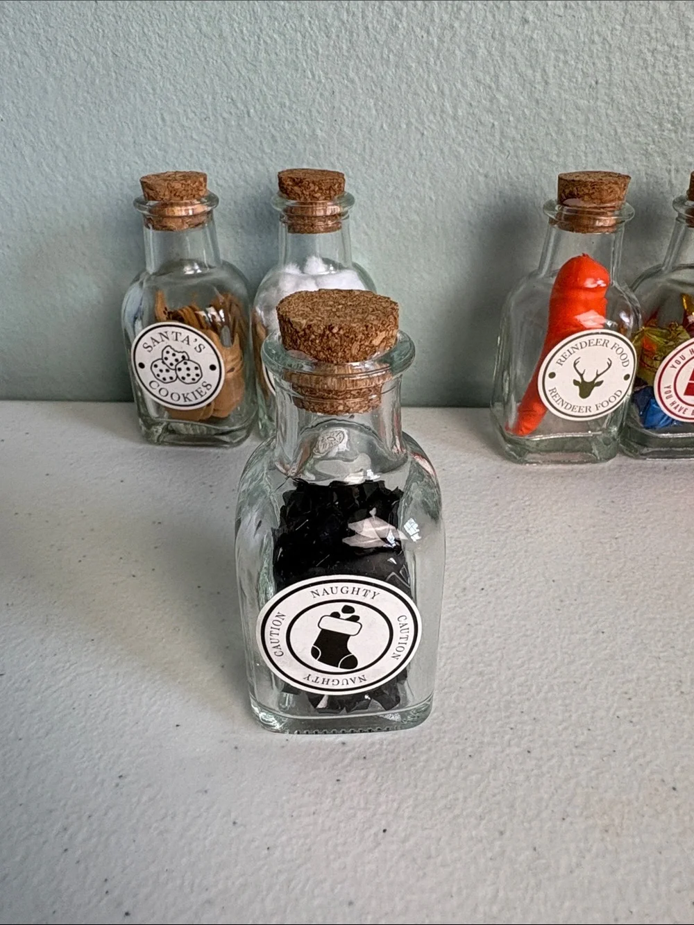 Santa’s Apothecary 6 Miniature Bottles